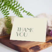 Autumn Boho Deko | CremeWedding Dankeskarte