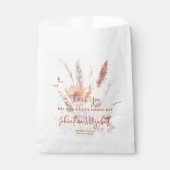 Autumn Boho Floral | Gastgeschenk Hochzeit Geschenktütchen (Vorderseite)