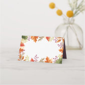 Autumn Bounty | ERNTEDANK Platzkarte (Vorderseite)