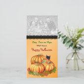 Autumn Bounty Feiertagskarte (Stehend Vorderseite)