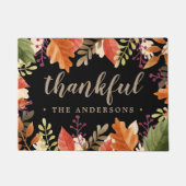 Autumn Bounty | PERSONALISIERTER ERNTEDANK Fußmatte (Vorderseite)