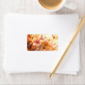 Autumn Bouquet Adressaufkleber (Insitu)