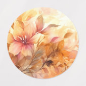 Autumn Bouquet Etiketten (Design 2)