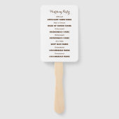 Autumn Bouquet Fächer (Rückseite)