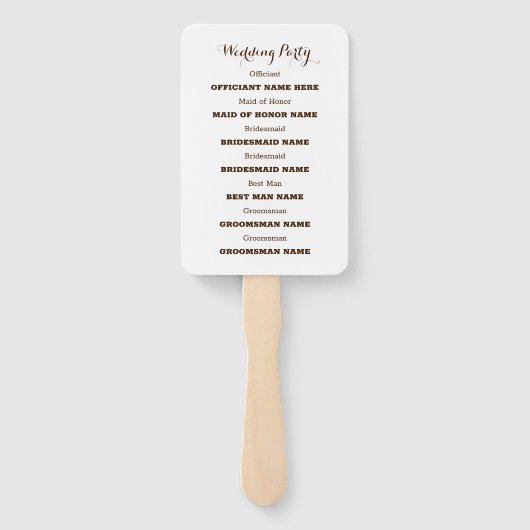 Autumn Bouquet Fächer (Rückseite)