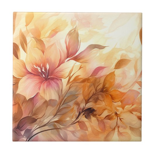 Autumn Bouquet Fliese (Vorderseite)