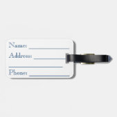 Autumn Bouquet Gepäckanhänger (Rückseite horizontal)