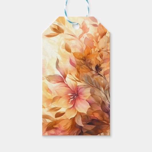 Autumn Bouquet Geschenkanhänger (Vorderseite)