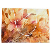 Autumn Bouquet Große Geschenktüte (Rückseite)