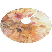 Autumn Bouquet Polyester Weihnachtsbaumdecke (Schrägansicht)