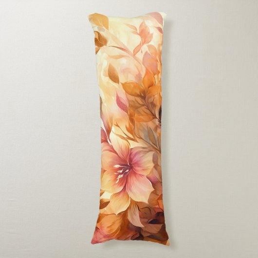 Autumn Bouquet Seitenschläferkissen (Vorderseite Vertikal)