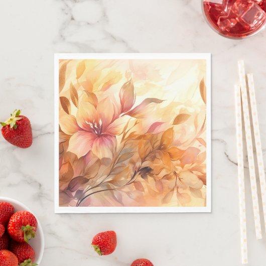 Autumn Bouquet Serviette (Beispiel)