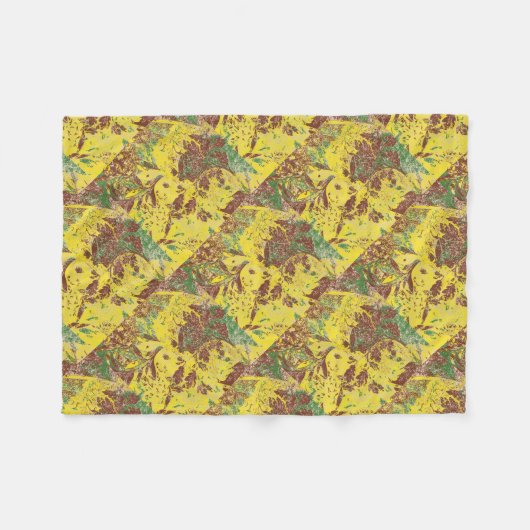 Autumn Breeze Fleecedecke (Vorderseite (Horizontal))