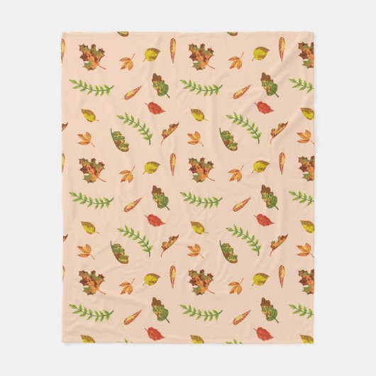 Autumn Breeze Fleecedecke (Vorderseite)