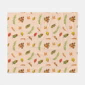 Autumn Breeze Fleecedecke (Vorderseite (Horizontal))
