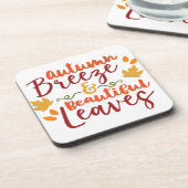 AUTUMN BREEZE GETRÄNKEUNTERSETZER (Linke Seite)