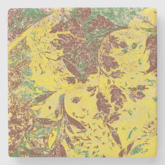 Autumn Breeze Steinuntersetzer (Vorderseite)