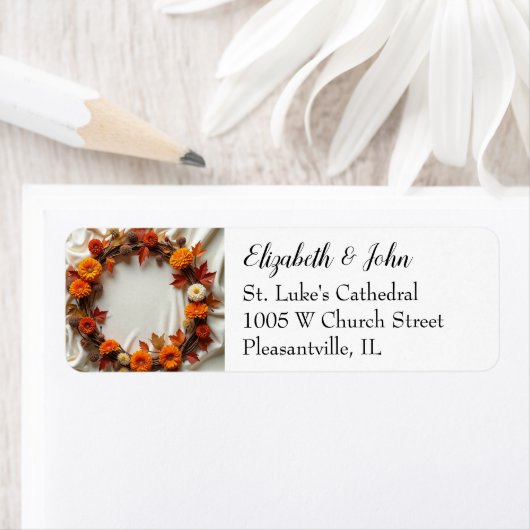 Autumn Bridal Wreath (Insitu)