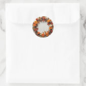 Autumn Bridal Wreath Aufkleber (Tasche)