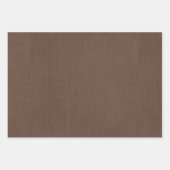 Autumn Browns Kariert Trio Geschenkpapier Set (Vorderseite 2)