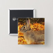 Autumn Bunny Button (Vorne & Hinten)