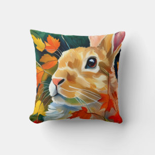 Autumn Bunny Kissen