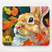 Autumn Bunny Mousepad (Vorne)