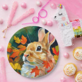 Autumn Bunny Pappteller (Party)