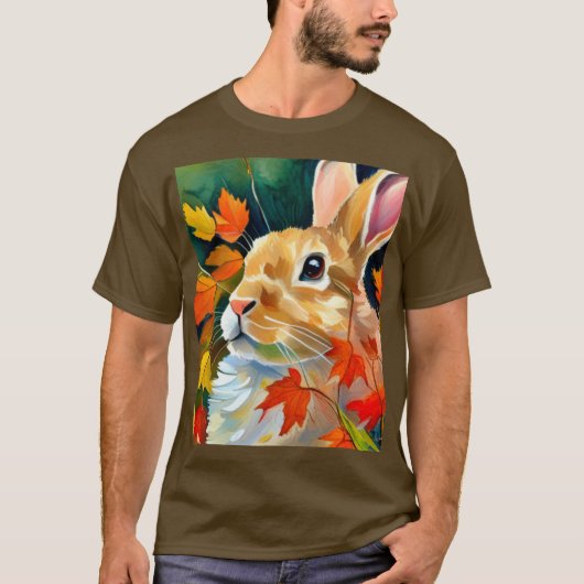 Autumn Bunny T-Shirt (Vorderseite)