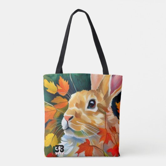 Autumn Bunny Tasche (Rückseite)
