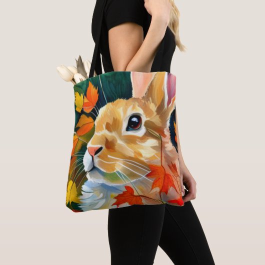 Autumn Bunny Tasche (Von Nahem)