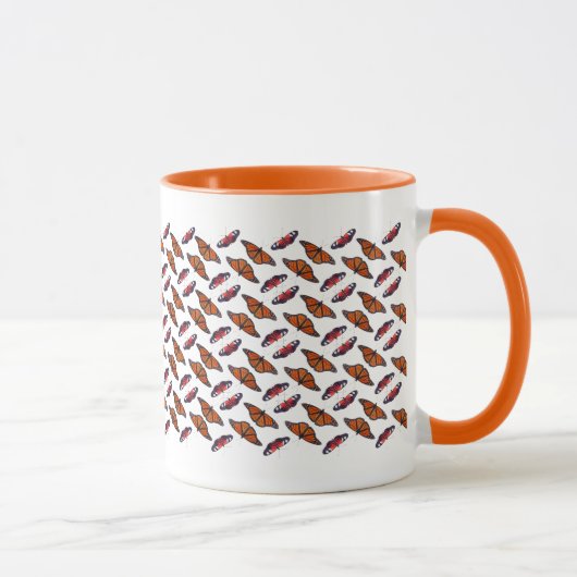 Autumn Butterfly Frenzy Tasse (Rechts)