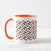 Autumn Butterfly Frenzy Tasse (Links)