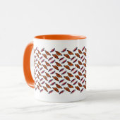Autumn Butterfly Frenzy Tasse (Vorderseite Links)