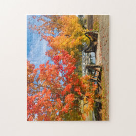 Autumn by the Lake in North Idaho 200 Piece Puzzle