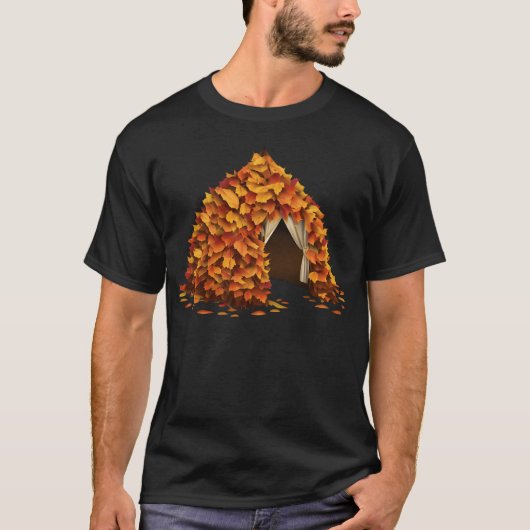 Autumn camping friend T-Shirt (Vorderseite)