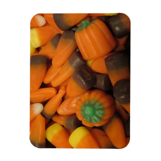 Autumn Candy Corn Flexible Magnet (Vertikal)