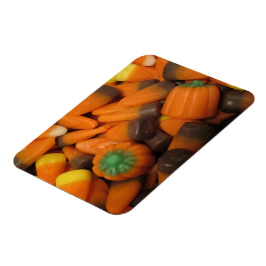 Autumn Candy Corn Flexible Magnet (Linke Seite)