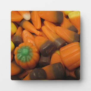 Autumn Candy Corn Plaque Fotoplatte