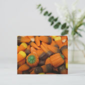 Autumn Candy Corn Postcard Postkarte (Stehend Vorderseite)