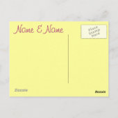 Autumn Carriage and Mums Danke Postkarten (Rückseite)