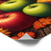 Autumn Cats Poster (Ecke)