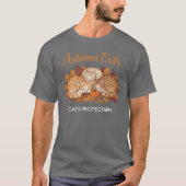 Autumn Cats T-Shirt | Official Cats Protection  (Vorderseite)