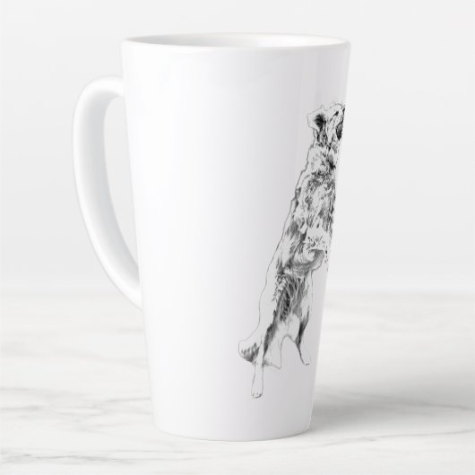 Autumn Chase entleashed Milchtasse (Linke Ecke)