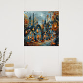 Autumn Cityscape Poster (Küche)