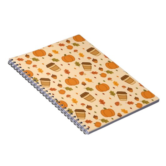 Autumn Coffee Notizblock (Rechte Seite)