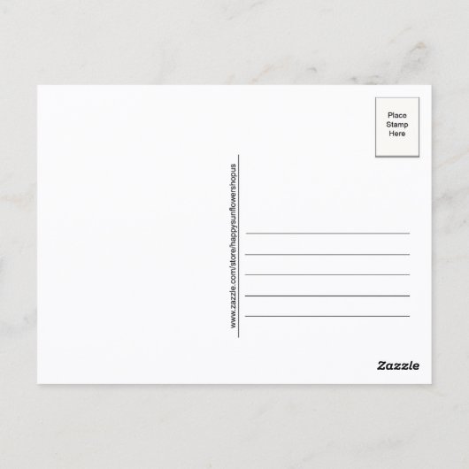 Autumn Coffee Postcard Cozy Fall Leaves Latte Art Postkarte (Rückseite)