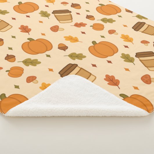 Autumn Coffee Sherpadecke (3/4)