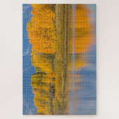 Autumn Colored Aspen Trees Puzzle (Vertikal)