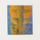 Autumn Colored Aspen Trees Wandteppich (Vorderseite)